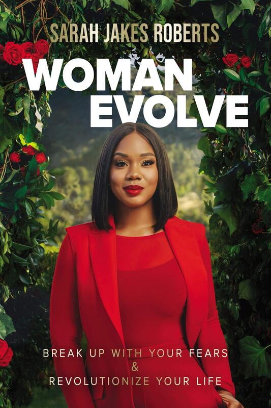 Woman Evolve by Sarah Jakes Roberts X Inquiettrust Book Cover pin