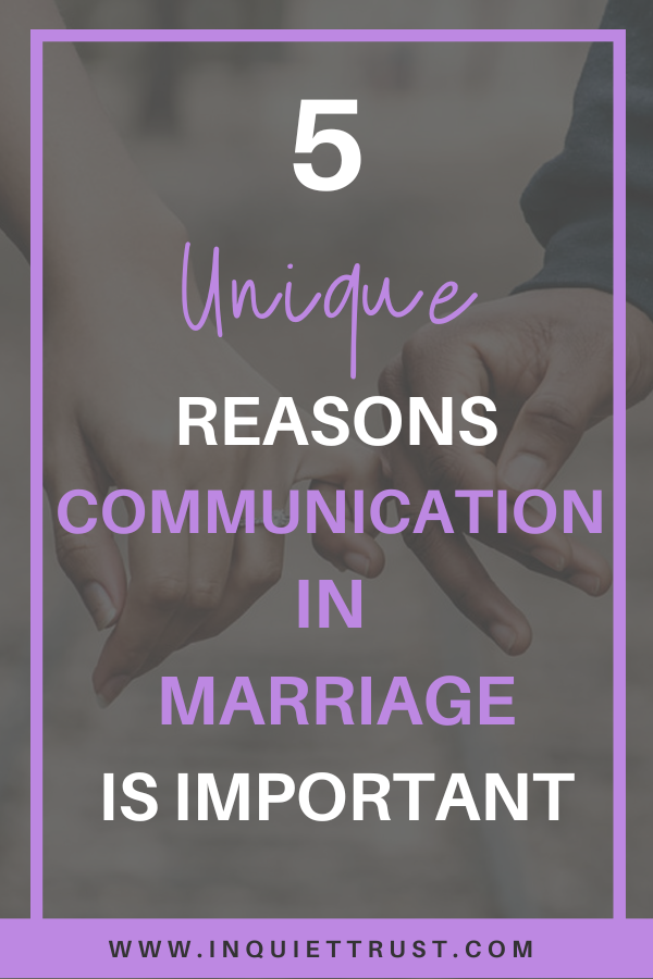 Communication in marriage