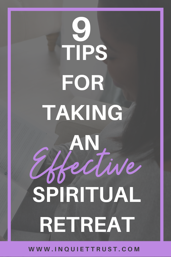 Tips for a Spiritual Retreat