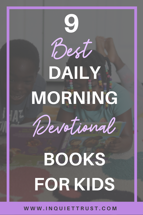 morning devotional books for kids


